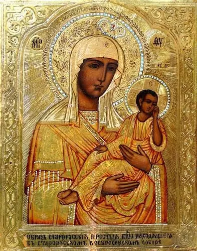 Икона Божией Матери Старорусская