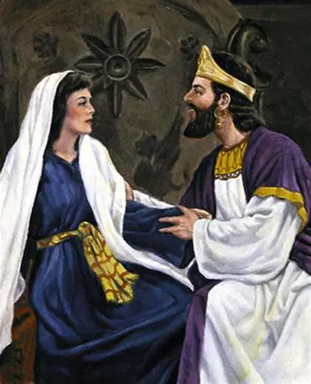 Царь Давид и Вирсавия