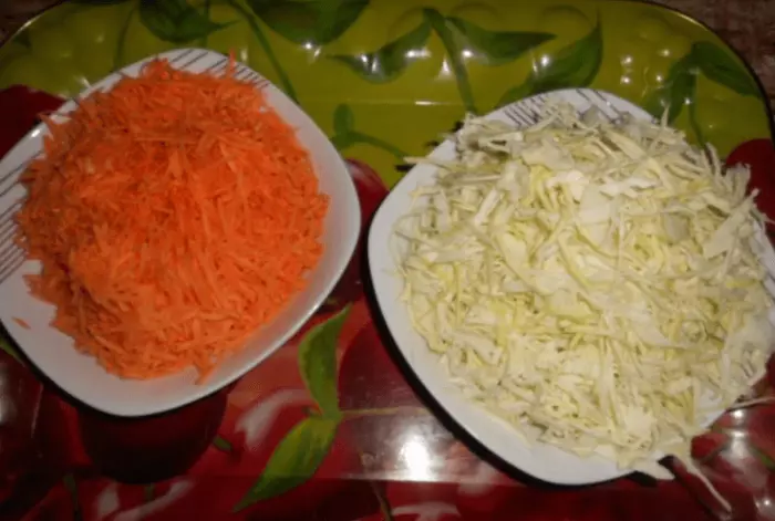 Морковь и капуста