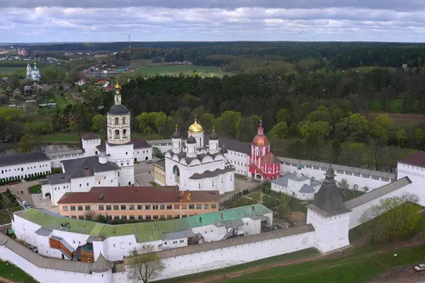 Монастырь Пафнут в Боровске, карта