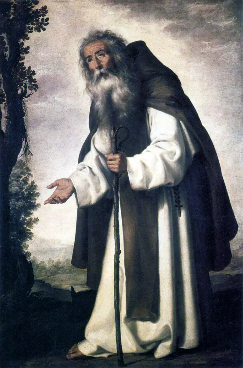 Святой Антоний. Франсиско де Зурбаран