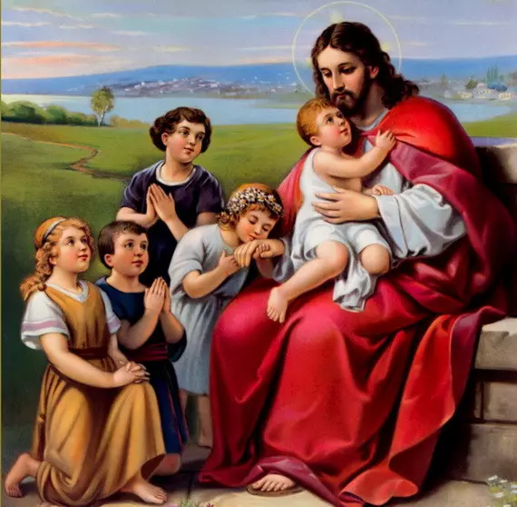 Иисус среди детей