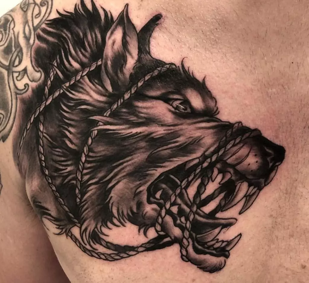 Что отчинают татуированные с волком Фенриром — история символа